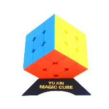  Yuxin little magic 3x3 kocka v1 mágneses UV coated kreatív és készségfejlesztő