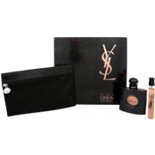 Yves Saint Laurent Black Opium, Edp 50ml + 7,5ml Edp + Kozmetikumi táska kozmetikai ajándékcsomag