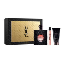 Yves Saint Laurent Black Opium SET: edp 90ml + edp 10ml + Testápoló 50ml kozmetikai ajándékcsomag
