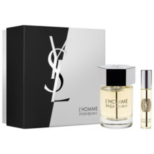 Yves Saint Laurent L'Homme EDT 100ml + EDT 10ml Parfüm Uraknak Ajándékcsomag (3614272238695) kozmetikai ajándékcsomag
