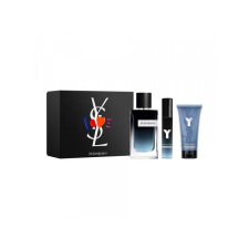 Yves Saint Laurent Y Men Ajándékszett, Eau de Parfum 100ml + Eau de Parfum 10ml + After Shave Balm 50ml, férfi kozmetikai ajándékcsomag