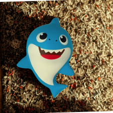 YWU Cápa squishy 10x7 cm játékfigura