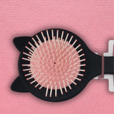 YWU Cicafüles hajkefe fodrászkellék