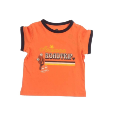 Z generation feliratos narancssárga póló