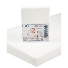 Z.P.U. EKO Zofia Kot EKO Jersey gumis lepedő, fehér 120x60 cm lakástextília
