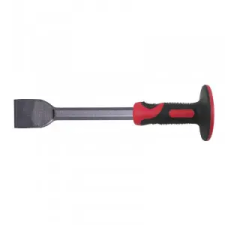 Z-Tools Kézvédős véső lapos 300x44mm széles kőműves és burkoló szerszám
