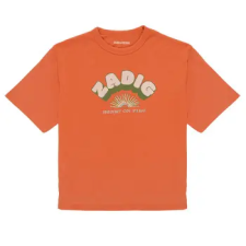 Zadig &amp; Voltaire Rövid ujjú pólók X60539 Narancssárga 16 éves gyerek póló