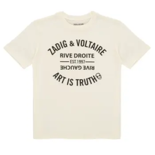 Zadig &amp; Voltaire Rövid ujjú pólók X60628 Fehér 10 éves gyerek póló