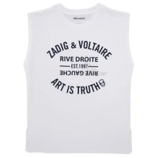 Zadig & Voltaire Trikók / Ujjatlan pólók X60535 Fehér 14 éves
