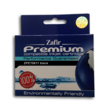 Zafír (Epson T0611) Tintapatron Fekete (ZPET0611) nyomtatópatron & toner