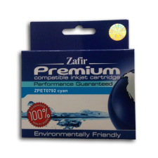 Zafír (Epson T0792) Tintapatron Cián (ZPET0792) nyomtatópatron & toner