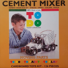 Zafír Press Sannin Media - Betonkeverő - Cement mixer, 126 darabos gyermek- és ifjúsági könyv