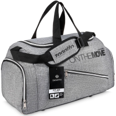  Zagatto, Sporttáska, ZG21 FIT AIR, Vízálló, Szürke 50x30x25 cm