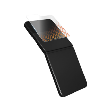Zagg InvisibleShield Glass Elite kijelzővédő üvegfólia, Samsung Galaxy Z Flip 6 (200114460) mobiltelefon kellék