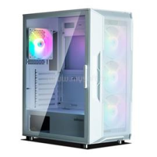 Zalman i3 NEO fehér (táp nélküli) ablakos ATX ház (ZALMAN_I3_NEO_WHITE) számítógép ház