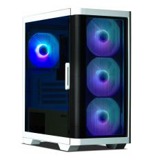 Zalman M4 WHITE táp nélküli ablakos mATX ház fehér (M4 WHITE) számítógép ház