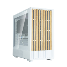 Zalman P10 NAMU mATX Mini Torony Számítógépház - Fehér (P10 NAMU WHITE) számítógép ház