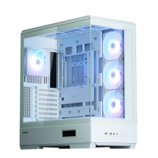 Zalman P50 DS táp nélküli ablakos ház fehér (Zalman P50 feh&#233;r) számítógép ház