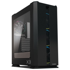 Zalman X3(BLACK) táp nélküli ablakos ház fekete (X3(BLACK)) számítógép ház