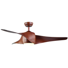 ZAMBELIS barna-fehér mennyezeti ventilátor (ZAM-20256) LED 1 izzós IP20 világítás