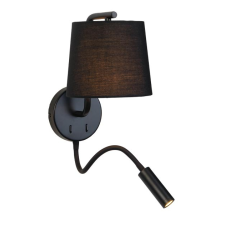ZAMBELIS barna LED falikar (ZAM-H57) E27+LED 2 izzós IP20 világítás
