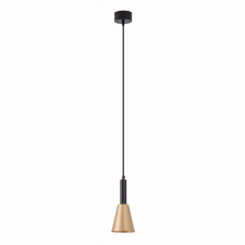 ZAMBELIS fekete-arany LED függesztett lámpa (ZAM-22180) LED 1 izzós IP20 világítás