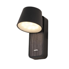 ZAMBELIS sötét barna-fa LED fali lámpa (ZAM-H61) LED 1 izzós IP20 világítás
