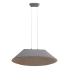 ZAMBELIS szürke LED függesztett lámpa (ZAM-23173) LED 1 izzós IP20