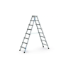  ZARGES Csavarozott lépcsős állólétra eloxált  2x8 fokos - Comfortstep B