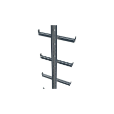  ZARGES Egyszárú létra integrált védősínnel, horganyzott acél  1,4m létra és állvány