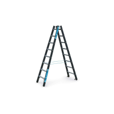  Zarges Peremezett létrafokos állólétra 2x8 fokos Megastep B (Munkamagasság: 3,55m) létra és állvány