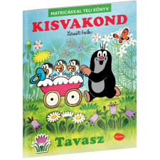 Zdenek Miler Kisvakond - Tavasz - Matricákkal teli könyv gyermek- és ifjúsági könyv