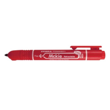 Zebra Alkoholos marker zebra mckie nyomógombos 1,3 mm piros 51063 filctoll, marker