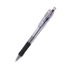 Zebra Golyóstoll, 0,21 mm, nyomógombos, ZEBRA "Tapli Clip ECO", fekete