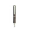 Zebra Golyóstoll, 0,24 mm, teleszkópos, metálszürke tolltest, ZEBRA "SL-F1", kék