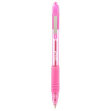 Zebra Golyóstoll, 0,27 mm, nyomógombos, ZEBRA Z-Grip Smooth, rózsaszín (TZ22567) toll