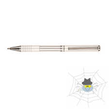 Zebra Golyóstoll metál pezsgő test, ZEBRA SLF1 kék toll