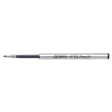Zebra Golyóstollbetét, 0,24 mm, ZEBRA "F", fekete tollbetét