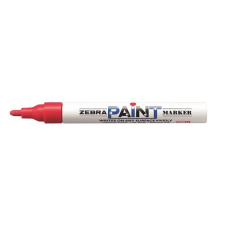 Zebra Lakkmarker, 3 mm, ZEBRA &quot;Paint marker&quot;, piros filctoll, marker