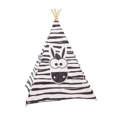  Zebra mintás gyerek sátor babakocsi kiegészítő