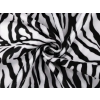  Zebra mintás szörme imitáció