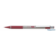 Zebra Nyomósirón, 0,5 mm, rozsdamentes acél, bordó test, ZEBRA "M-301" ceruza