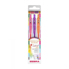 Zebra Sarasa Clip Sunset Zseléstoll készlet 0.25 mm nyomógombos 3 szín toll