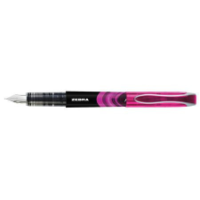 Zebra Töltőtoll, 0,6 mm, ZEBRA &quot;Fountain pen&quot;, pink toll