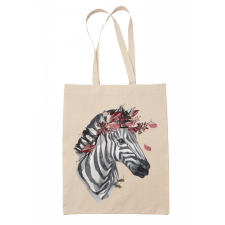 Zebra - Vászontáska kézitáska és bőrönd