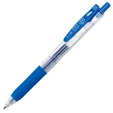 Zebra Zseléstoll, 0,33 mm, nyomógombos, ZEBRA "Sarasa Clip", kobalt kék toll