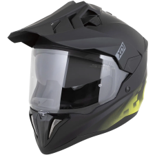 ZED sisak XD1 2026, fekete matt/sárga fluo, méret S bukósisak