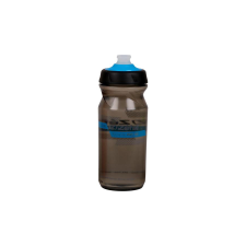 ZEFAL Sense Pro 65 kulacs, 650 ml, csavaros, fekete-kék kulacs, kulacstartó