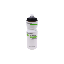 ZEFAL Sense Pro 80 kulacs, 800 ml, csavaros, fehér-zöld kulacs, kulacstartó