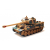 Zegan Német Tigris V2 1:28 2.4GHz RTR távirányítós tank